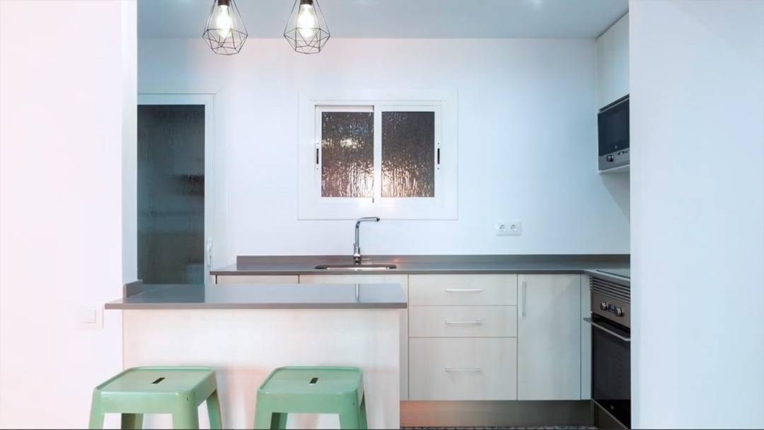 reforma integral Cubelles - cocina